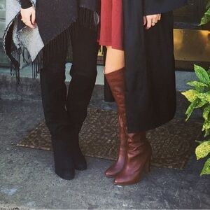 Candeka Brown Leather Women's Boots